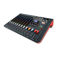 Mixeur audio professionnel OBT-5100A Console de mixage de puissance mixage de son en direct 8 canaux mélangeurs audio