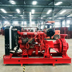 उच्च दबाव स्वचालित क्षैतिज आपूर्ति केन्द्रापसारक वितरण मशीन जल डीजल इंजन कृषि सिंचाई के साथ आग पंप - Product Image 5