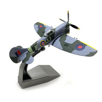 Modelo de avión de combate británico Hawker Tempest Mk.V de la Segunda Guerra Mundial, escala 1:72, juguete coleccionable