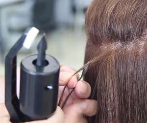 Appareil d'<span class=keywords><strong>extension</strong></span> de cheveux ultrasonique pour la main, bricolage facile, à la kératine, Machine pré-collée - Product Image 5