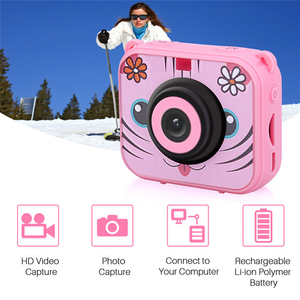Enfants Caméra Étanche pour 3-12 Ans Filles et Garçons, 1080P HD Vidéo Antichoc Vidéo Caméscope - Product Image 5