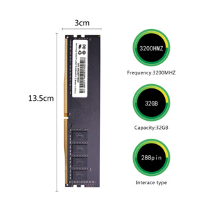 Commande Ymeiton/OEM et ODM Mémoire de bureau <span class=keywords><strong>DDR4</strong></span> 8 Go/4 Go/16 Go/32 Go <span class=keywords><strong>RAM</strong></span> Mémoire d'ordinateur Personnalisation OEM - Product Image 2