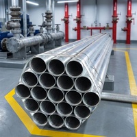 Tuyau d'incendie ASTM A795, tube en acier galvanisé à chaud à extrémités rainurées pour système d'extinction d'incendie