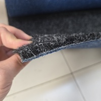 Moderner Goldminen-Teppich aus Polyester, maschinell gefertigt, Puzzle-Muster, waschbar mit Latex-Rückseite