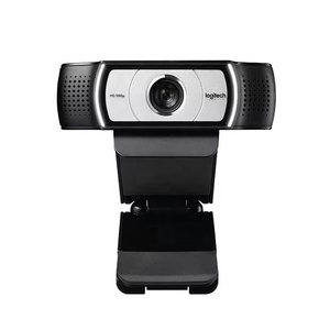 Webcam professionnelle Logitech <span class=keywords><strong>C930c</strong></span> 1080P, vue large à 90 degrés, zoom numérique 4X, double micro, obturateur de confidentialité, caméra de conférence USB - Product Image 1