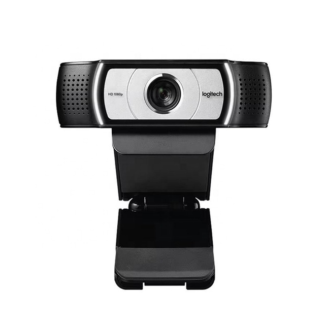 Logitech C930c 1080P Business Webcam 90 Degree Wide View 4X Digital Zoom Dual Mic Privacy Shutter USB Conference Camera
