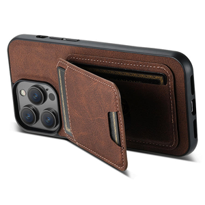 Étui de téléphone en cuir PU de luxe avec porte-cartes magnétique pour <span class=keywords><strong>iPhone</strong></span> 16 15 14 13 Pro Max Plus XS <span class=keywords><strong>XR</strong></span> 16ProMax - Product Image 4