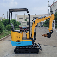 Mini Excavadora Eléctrica de 1 Tonelada/Precio de Mini Excavadora de Orugas KV10/Mini Excavadora de Batería de Litio de 1000 kg