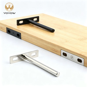 Support mural invisible dissimulé de type 8MM pour étagère flottante en bois - Product Image 2