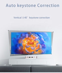 Mini Xách Tay Không Dây LED DLP Chiếu 4K 1080P Rạp Hát Tại Nhà 3D Stereo Loa Android 9 Đa Phương Tiện Máy Chiếu 2GB RAM Pin - Product Image 5