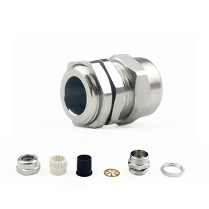 Bán nóng các loại khối không thấm nước Brass Cable gland kim loại Cable gland npt1/4 NPT <span class=keywords><strong>3</strong></span>/8 NPT 1/2 NPT3/4 EMC Cable gland - Product Image 2