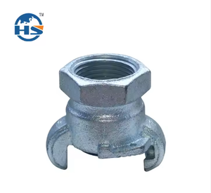 Accouplement universel de type américain Accouplement à griffe pour tuyau d'air zingué et galvanisé en alliage de cuivre emballé dans un sac ou une boîte en carton - Product Image 1