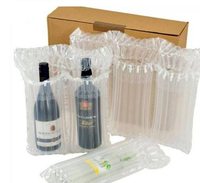 Sac à colonnes d'air gonflable à 11 lignes pour protection des bords de bouteille
