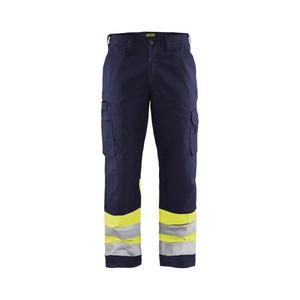 BLAKLADER - 156418118933C46 Pantalon haute visibilité Bleu marine/jaune-EAN 7330509401316 HI-VIS WORKWEAR - Product Image 1