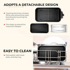 Barbecue électrique, chauffage puissant, ustensiles de cuisson durables, barbecue de haute qualité pour un usage domestique - Product Image 5