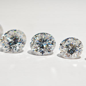 Gran Oferta Piedra de Moissanita Suelta de Talla Redonda, Color D, Claridad VVS1, 6.5mm 1 Quilate con Certificado GRA - Product Image 3