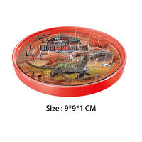 Jeu de labyrinthe de dinosaures classique, jouets éducatifs en plastique unisexes certifiés ASTM HR4040 & 7P, mini-balle LF0181189 9*9*1CM