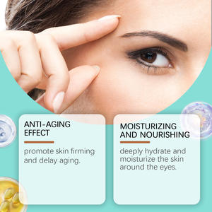 Crème Contour des Yeux Anti-Rides au Peptide 15g OEM Marque Privée Répare Raffermit Collagène Hydrate Vegan - Product Image 6