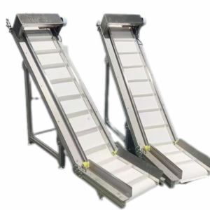 Fıstık PU kemer eğim Z tipi kovalı elevatör PVC /PU/kauçuk etek yanak kaldırma kovası hazne ile asansör konveyörü - Product Image 6