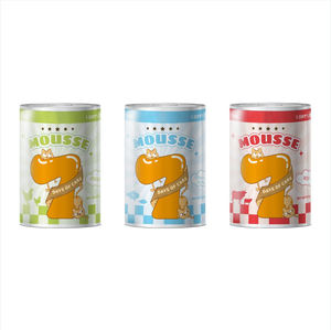 Nourriture saine et naturelle pour <span class=keywords><strong>chat</strong></span> de compagnie Nourriture principale humide en conserve 375g <span class=keywords><strong>chat</strong></span> Nutrition <span class=keywords><strong>Mousse</strong></span> Pâte de viande Snack en conserve Friandises pour <span class=keywords><strong>chat</strong></span> de tout âge - Product Image 1