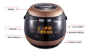Olla Multifunción para Cocinar Perlas de Té de Burbujas de 5 Litros, 110v/220v, Equipo Completo para la Elaboración de Perlas de Tapioca - Product Image 2
