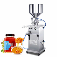 Machines de mélange et de distribution de crème de vaseline de remplissage de chauffage électrique de miel cosmétique pneumatique debout de 50ml pour les petites entreprises