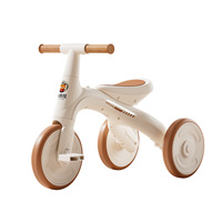 Tricycle pour enfants de 1 à 6 ans, vélo d'équilibre multifonctionnel à pédales, lumières musicales, léger, facile à apprendre, pour garçons, en plastique