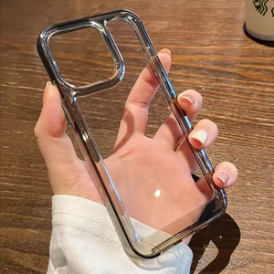 Custodia Rigida Trasparente in TPU PC da 1,5 mm per Cellulare, Impermeabile, Antiurto, Elegante, Accessorio di Protezione per <span class=keywords><strong>Apple</strong></span> <span class=keywords><strong>iPhone</strong></span> 16 15 14 <span class=keywords><strong>11</strong></span> Pro Max - Product Image 5