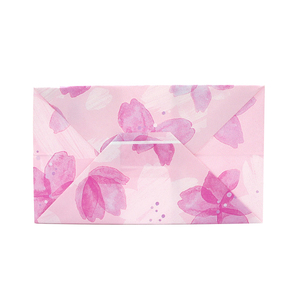 Impresso sacchetti di carta Kraft bianca per imballaggio alimentare con fondo quadrato marrone sacchetti artigianali per pane e fiori per uso da forno - Product Image 3