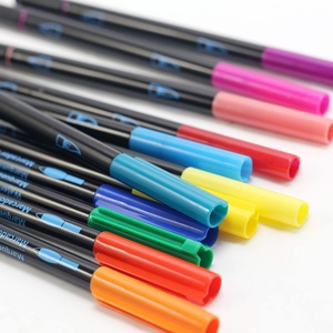 Marcadores de Acuarela Multicolor con Punta Doble, Rotulador de Punta Fina, Permanente, Colorido, para Texto, Material Escolar - Product Image 6