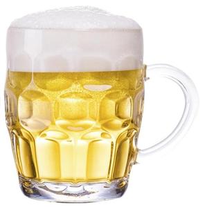 <span class=keywords><strong>Chope</strong></span> à <span class=keywords><strong>bière</strong></span> à alvéoles de 20 oz avec poignée Tasses à <span class=keywords><strong>bière</strong></span> en verre Passe au lave-vaisselle et au <span class=keywords><strong>congélateur</strong></span> - Product Image 1