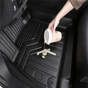 Tappetini Auto per Tutte le Stagioni per <span class=keywords><strong>Honda</strong></span> <span class=keywords><strong>Civic</strong></span> 2016-2021, Impermeabili, <span class=keywords><strong>3D</strong></span>, Tappetini a Vaschetta, Produzione di Fabbrica - Product Image 5