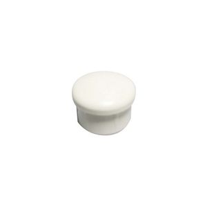 Tapa de cierre entrelazada de plástico blanco de 25 mm de diámetro para uso en bidé - Product Image 1