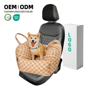 Dog Car Seat Cushion <strong>Pet</strong> <strong>Sofa</strong> Travel Bed Washable <strong>Cover</strong> Waterproof Solid Pattern PP Material for Small <strong>Pets</strong> - Product Image 1