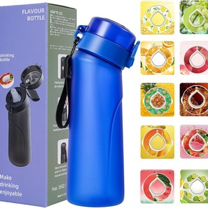 Botella de Viaje Personalizada de 750 ml, Libre de BPA, de Plástico Tritan, con Boquilla para Beber, Diferentes Fragancias de Aire, Cápsulas de Sabor, Bebida Directa - Product Image 6