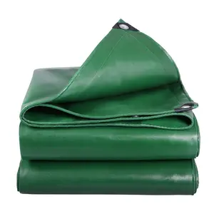 价格防水重型18盎司高品质帆布帐篷编织织物聚氯乙烯防水布