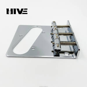 Réglage de cheville de réglage à trois cordes monté sur pont de guitare électrique TL de haute qualité pour plaque de Tension de pont de guitare électrique <span class=keywords><strong>TELE</strong></span> - Product Image 4