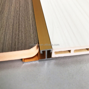 Gỗ nhựa composite tường gạch tấm lớn PVC WPC Tường Nội Thất phẳng cho phòng ngủ Nội Thất Tường Ốp - Product Image 4