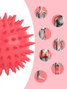 Pelota de Masaje de PVC con Púas para Recuperación Muscular de Yoga, para Cuerpo, Brazos, Piernas, Cintura, Manos y Pies - Product Image 3