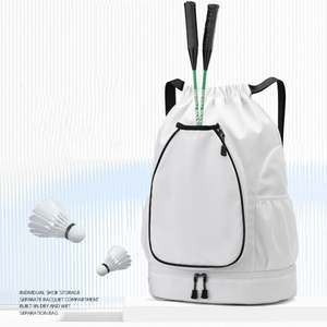 Sac de sport imperméable et tendance pour raquettes, avec séparation humide/sec, idéal pour la gym, le tennis et le pickleball - Product Image 3