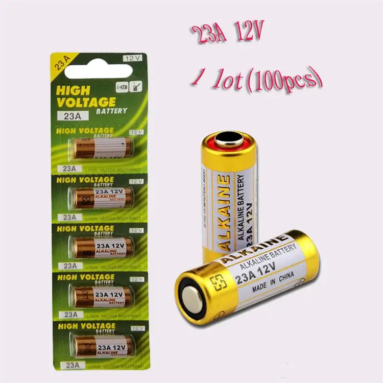 Langdurige Alkaline MN21 Batterijen 12V A23 RV08 LRV08 E23A V23GA 5Pcs/Kaart Voor Deurbel Auto Alarm walkman Deurbel Batterij
