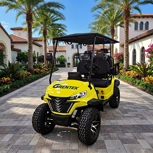 Carrito de Golf Eléctrico de 4 Plazas Todoterreno con Batería de Litio, Iluminación LED de Alta Velocidad, Alcance de 70-90 km para Caminos No Públicos - Product Image 3