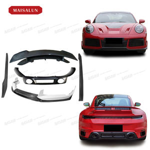 Accesorios para Automóviles, Kit de Carrocería de Fibra de Carbono Estilo TS para <span class=keywords><strong>Porsche</strong></span> <span class=keywords><strong>992</strong></span>, Alerón Delantero, Difusor Trasero, Faldones Laterales, Kit de Carrocería - Product Image 2