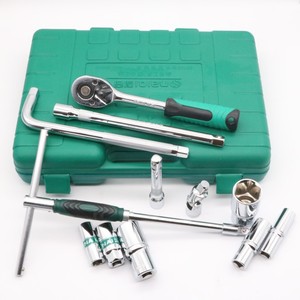 Extended <b>Socket</b> Set 28 Piece 1/2 In Chrome Vanadium Steel <b>Impact</b> <b>Socket</b> Kit For Automotive Repair And Maintenance - Product Image 1