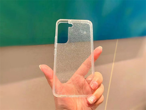 Cover per Telefono Trasparente con Glitter in PC TPU per Samsung S10 S20 S21 S22 S23 Ultra, Serie S24 S25 S26 - Product Image 2