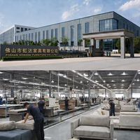 Canapés sur mesure, produits en série en usine. Canapés en tissu élégants et confortables, idéaux pour les salons, les clubs et les villas.