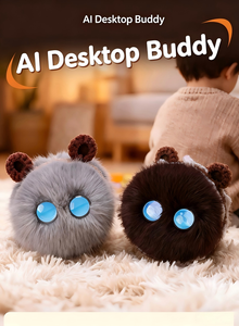 Robot Emo Intelligenti per Bambine, Giocattoli in Peluche Controllabili per Conversazione, Giocattoli Educativi Unisex per Neonati - Product Image 2