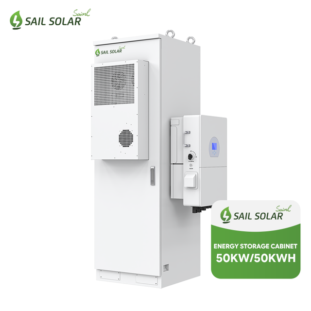 IP54 Deye Outdoor Battery Cabinet 50kwh 50kw Bess Solar Battery Energy Storage System with Air Cooling