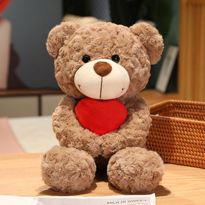 Wholesale <b>Cute</b> Teddy <b>Bear</b> Plush Doll Valentine's Day Gift Teddy <b>Bear</b> Doll Plush Toy Hugging <b>Bear</b> Doll for Girl PP Cotton Filling - Product Image 4