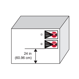 Étiquette adhésive antichoc pour boîte en carton ondulé, pour l'emballage e-commerce, la livraison du <span class=keywords><strong>dernier</strong></span> kilomètre, la manutention en entrepôt et l'<span class=keywords><strong>avertissement</strong></span> - Product Image 6